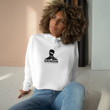 Load image into Gallery viewer, GRINDIN ENTERTAINMENT Crop Hoodie
