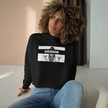 Load image into Gallery viewer, GRINDIN Savage Crop Hoodie
