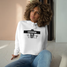 Load image into Gallery viewer, GRINDIN Savage Crop Hoodie
