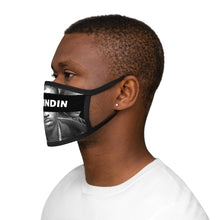 Load image into Gallery viewer, Grindin Harlem Mixed-Fabric Face Mask
