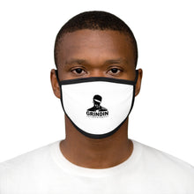 Load image into Gallery viewer, Copy of Grindin logo Mixed-Fabric Face Mask
