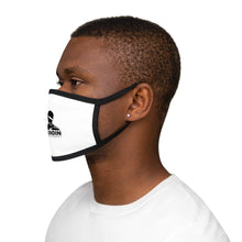 Load image into Gallery viewer, Copy of Grindin logo Mixed-Fabric Face Mask
