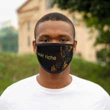 Load image into Gallery viewer, Noir Riche Mixed-Fabric Face Mask
