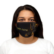 Load image into Gallery viewer, Noir Riche Mixed-Fabric Face Mask
