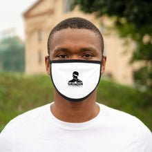 Load image into Gallery viewer, Copy of Grindin logo Mixed-Fabric Face Mask
