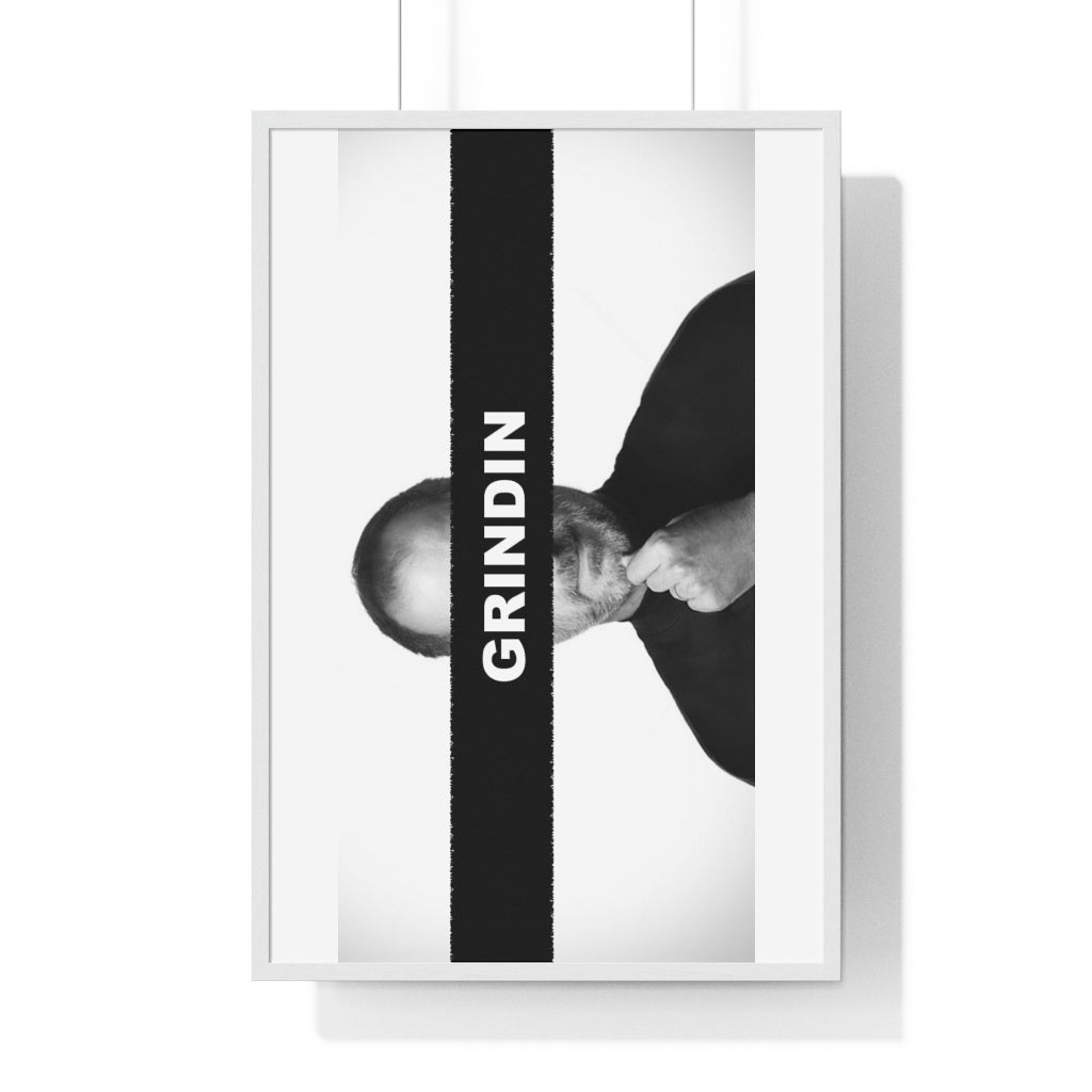 Copy of S.J Grindin Premium Framed Vertical Poster