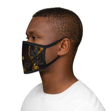 Load image into Gallery viewer, Noir Riche Mixed-Fabric Face Mask
