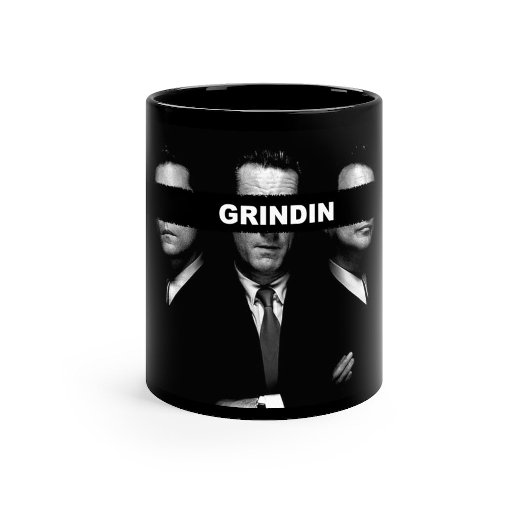 Grindin G.F Black 11oz Coffee Mug