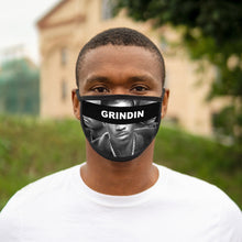 Load image into Gallery viewer, Grindin Harlem Mixed-Fabric Face Mask
