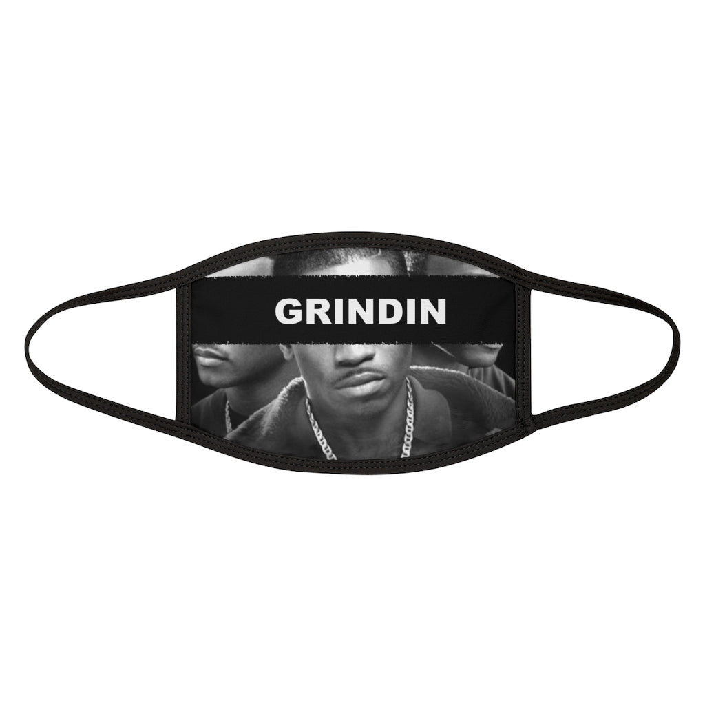 Grindin Harlem Mixed-Fabric Face Mask