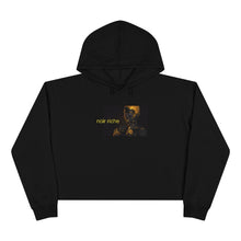 Load image into Gallery viewer, NOIR RICHE Crop Hoodie
